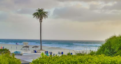 Across From The White Sand Of Moonlight Beach - Full Ocean/Beach View