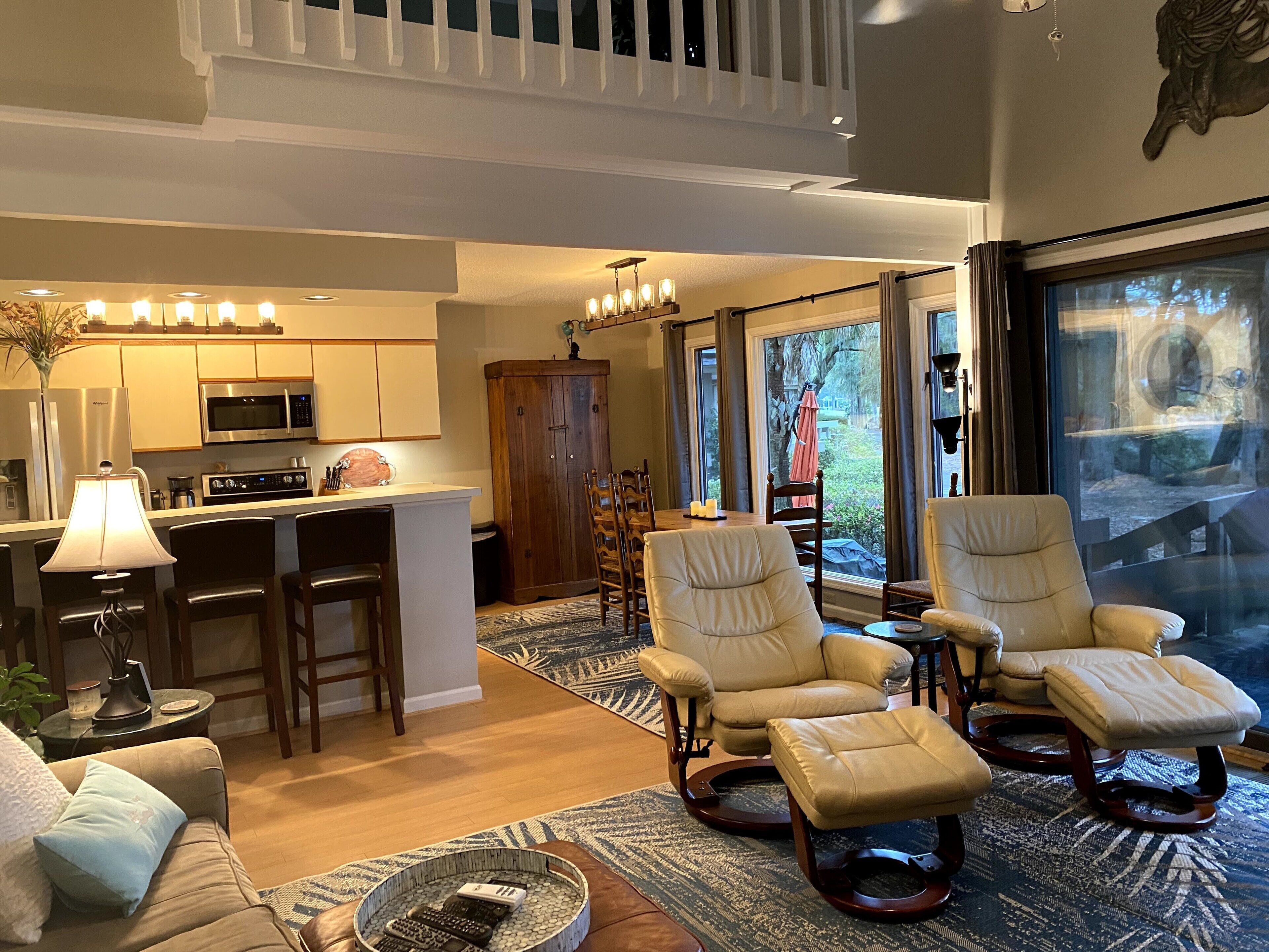 Dataw Island Villa on Ocean Waterway with Dock, Kayak, Bikes, WIFI, 4 TVs, Grill