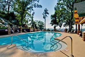 Indoor pool, a heated pool