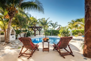 Outdoor pool - Amazing Beachfront House  (Holbox)