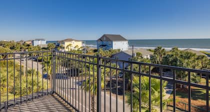 Vacaciones en la costa de Charleston "Gran vista" ~ Vistas impresionantes ~ Ubicación perfecta ~ Playa de la locura