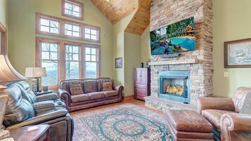 Smart-tv en tafelvoetbal