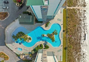 Pool - Tower 2-101, 3Bdr/3Bath, Low Floor, Beautiful Unit!!!  Sleeps 11!! FREE BEACH CHAIRS!! (Panama City Beach)