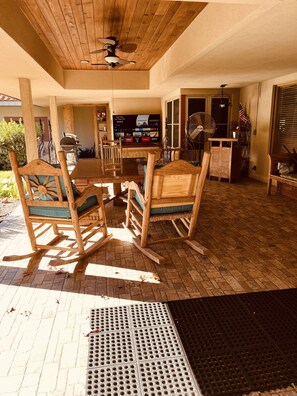 Opções para refeição ao ar livre