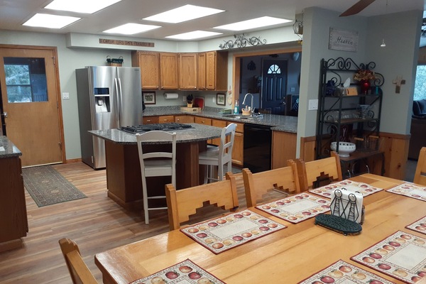 Kitchen and Dining Area
