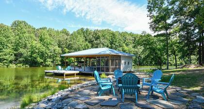 Waterfront living on the private side of Lake Anna 3+ acre estate! New Home!
