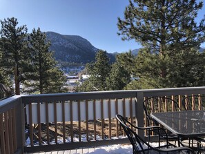 Outdoor dining - Family Friendly, Close To Downtown, Best views of Longs Peak and the Range (Estes Park)