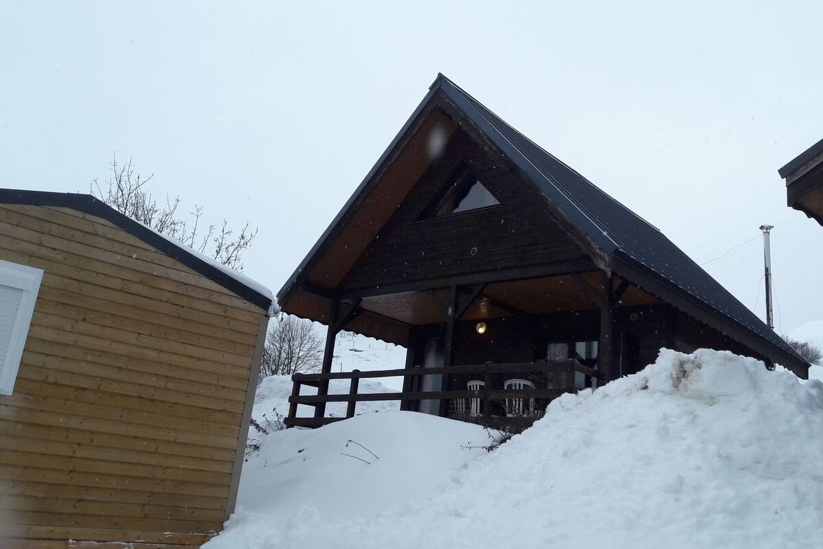 Chalet, 3 chambres | Terrasse/patio
