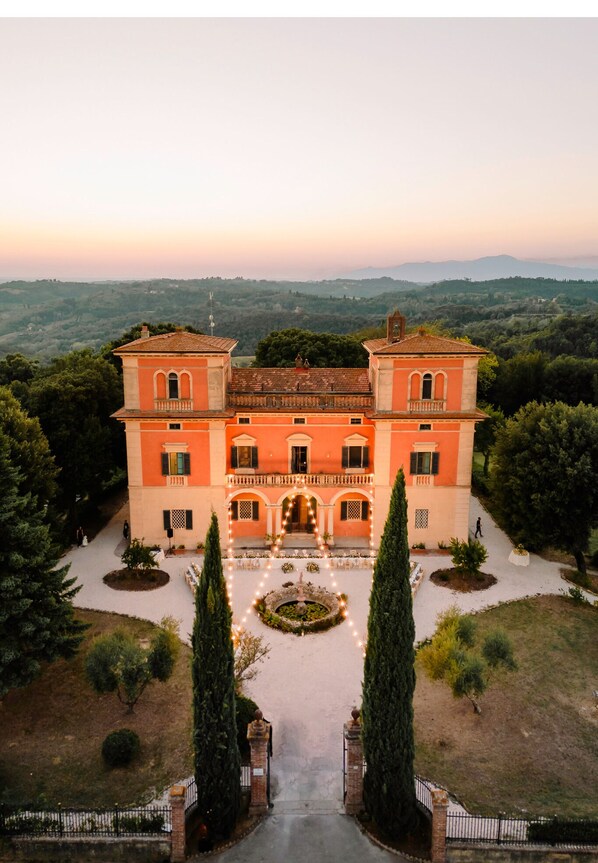 Façade de l’hébergement