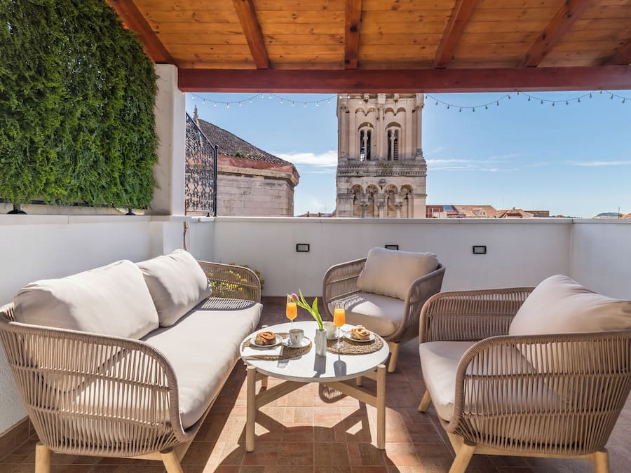 Lyxlägenhet | Terrass/Patio