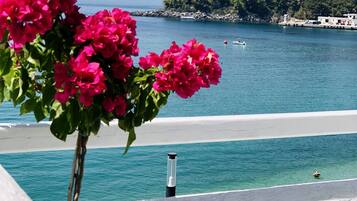 Superior Double Room, Balcony, Sea View | Terrace/patio