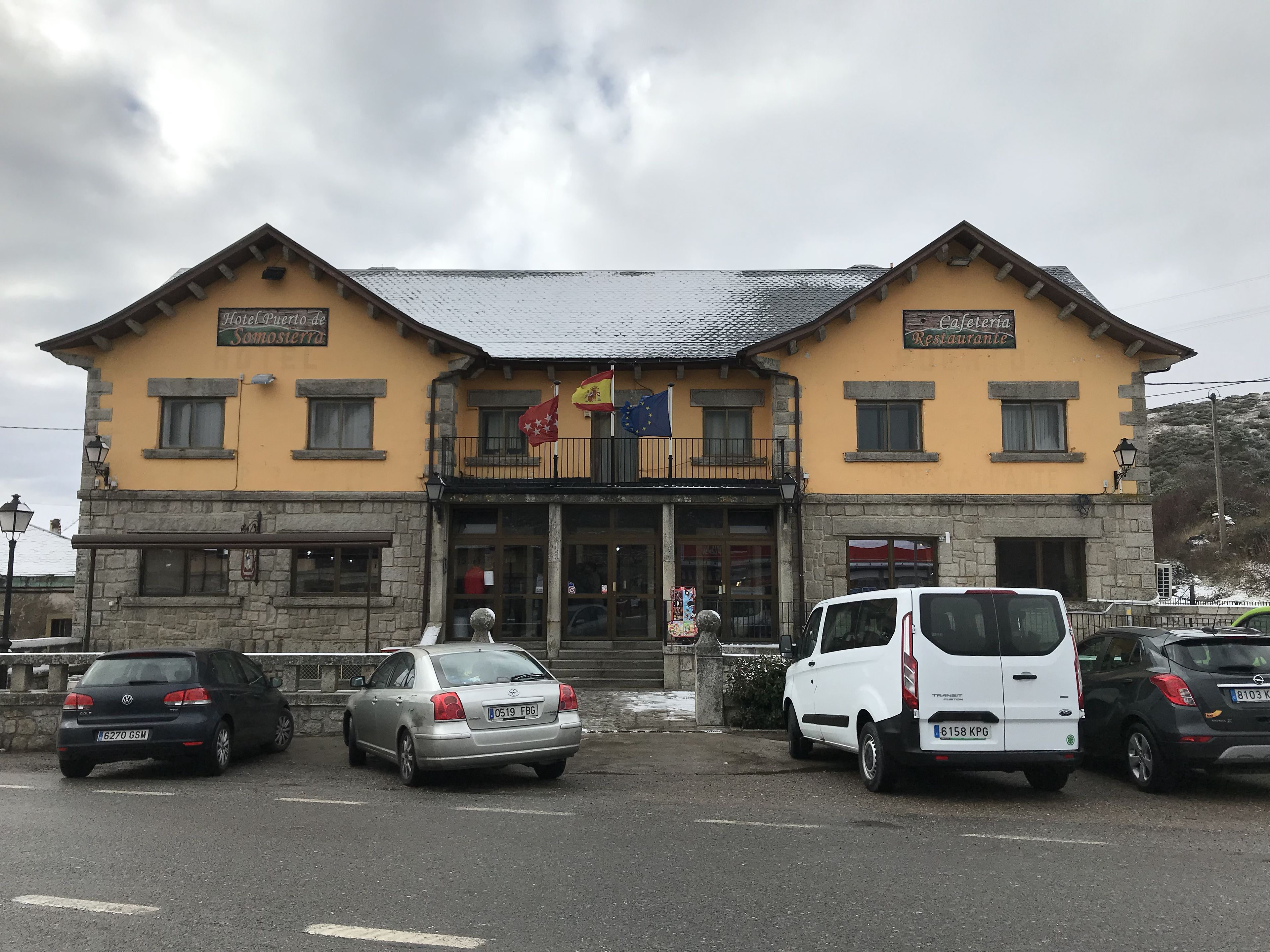 Façade de l’hébergement