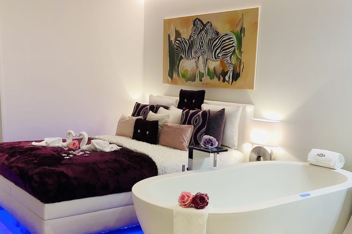 Honeymoon-Studiosuite, Nichtraucher, Whirlpool