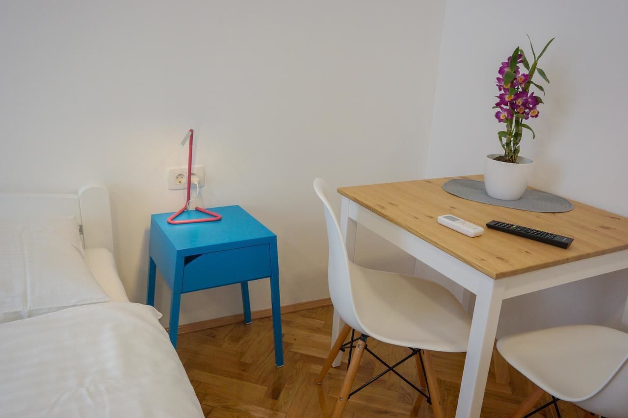 Spiseområde på rommet