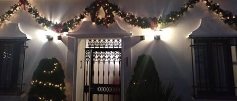 Front of property - evening/night