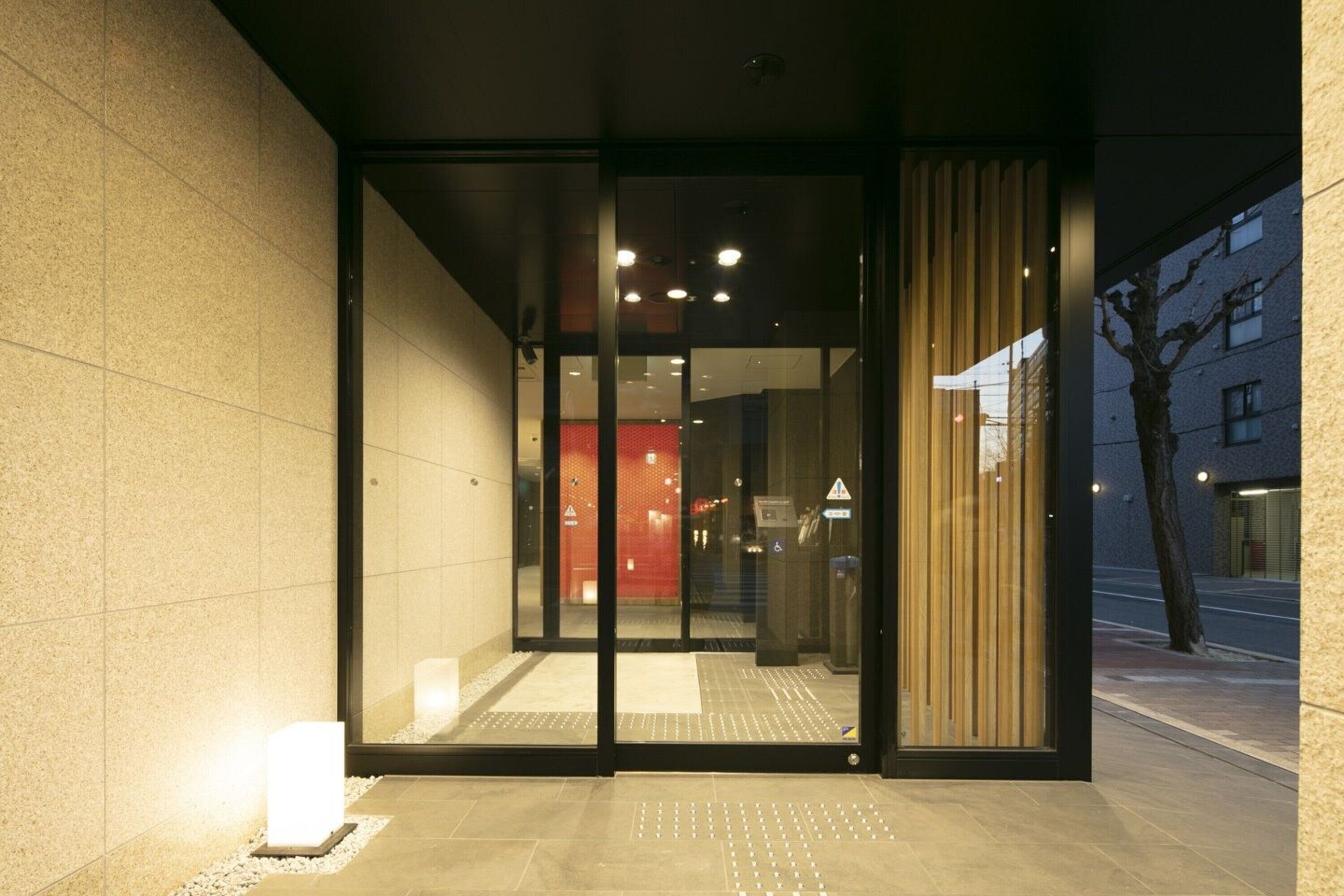 front of property – evening/night