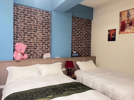 Standard Triple Room | Down comforters, desk, blackout drapes, free WiFi