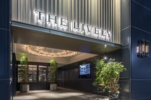 Entrée de l’hébergement