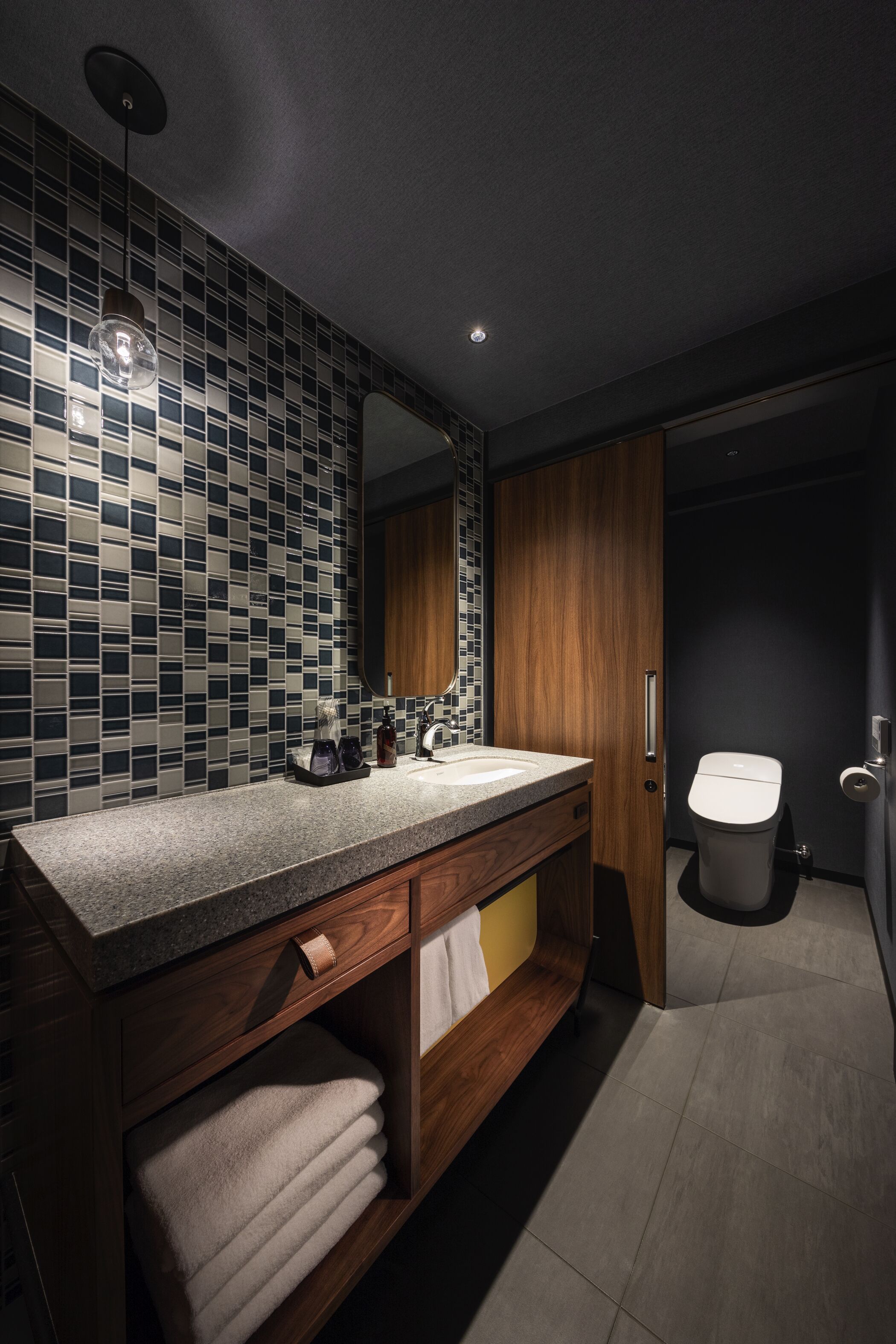 shower, free toiletries, hair dryer, slippers