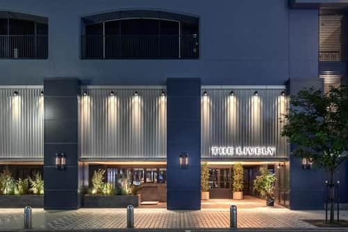 Front of property – evening/night