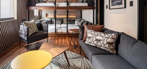 Comfort Quadruple Room, Non Smoking | Down comforters, in-room safe, individually decorated, free WiFi