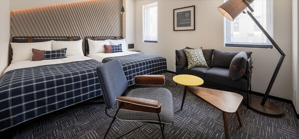 Deluxe Twin Room, Non Smoking | Down comforters, in-room safe, individually decorated, free WiFi