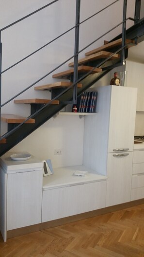 Apartment, 2 Bedrooms, 2 Bathrooms | Living area | Flat-screen TV - Case Nicotera (Naples)