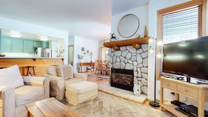 Condo, 2 Bedrooms | Living area | Smart TV