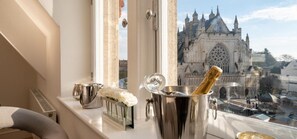 Tweepersoonskamer, voor 1 persoon | Kameruitzicht