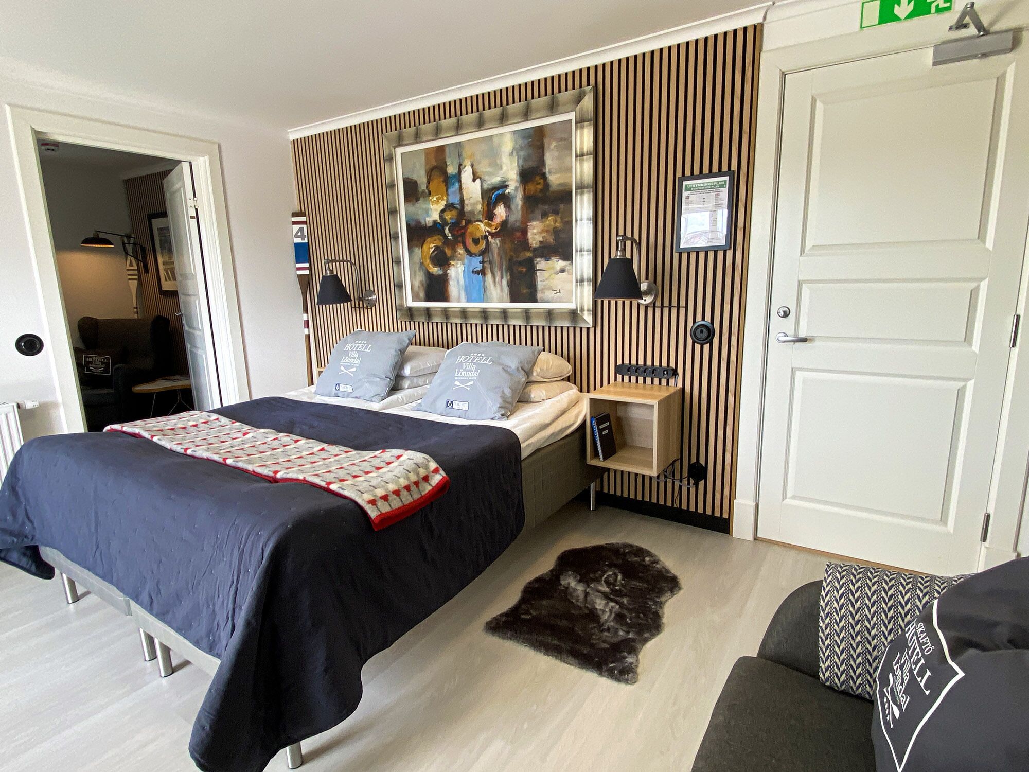 1 habitación, ropa de cama de alta calidad y colchones con pillow-top 