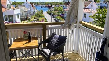 Panoramic dubbelrum - havsutsikt | 1 sovrum, sÀngtillbehör av högsta kvalitet och bÀddmadrasser