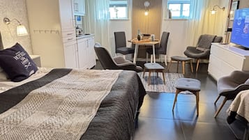 Premium kamer, meerdere bedden | 1 slaapkamer, luxe beddengoed, pillowtop-bedden, individueel gedecoreerd