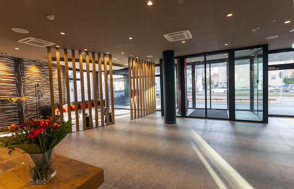 Interior entrance