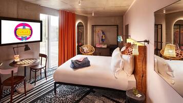 Premium bedding, in-room safe, desk, soundproofing