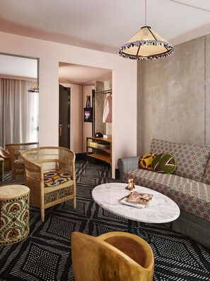 Family Room, 1 Double Bed with Sofa bed (XXL Mama) | Living area
