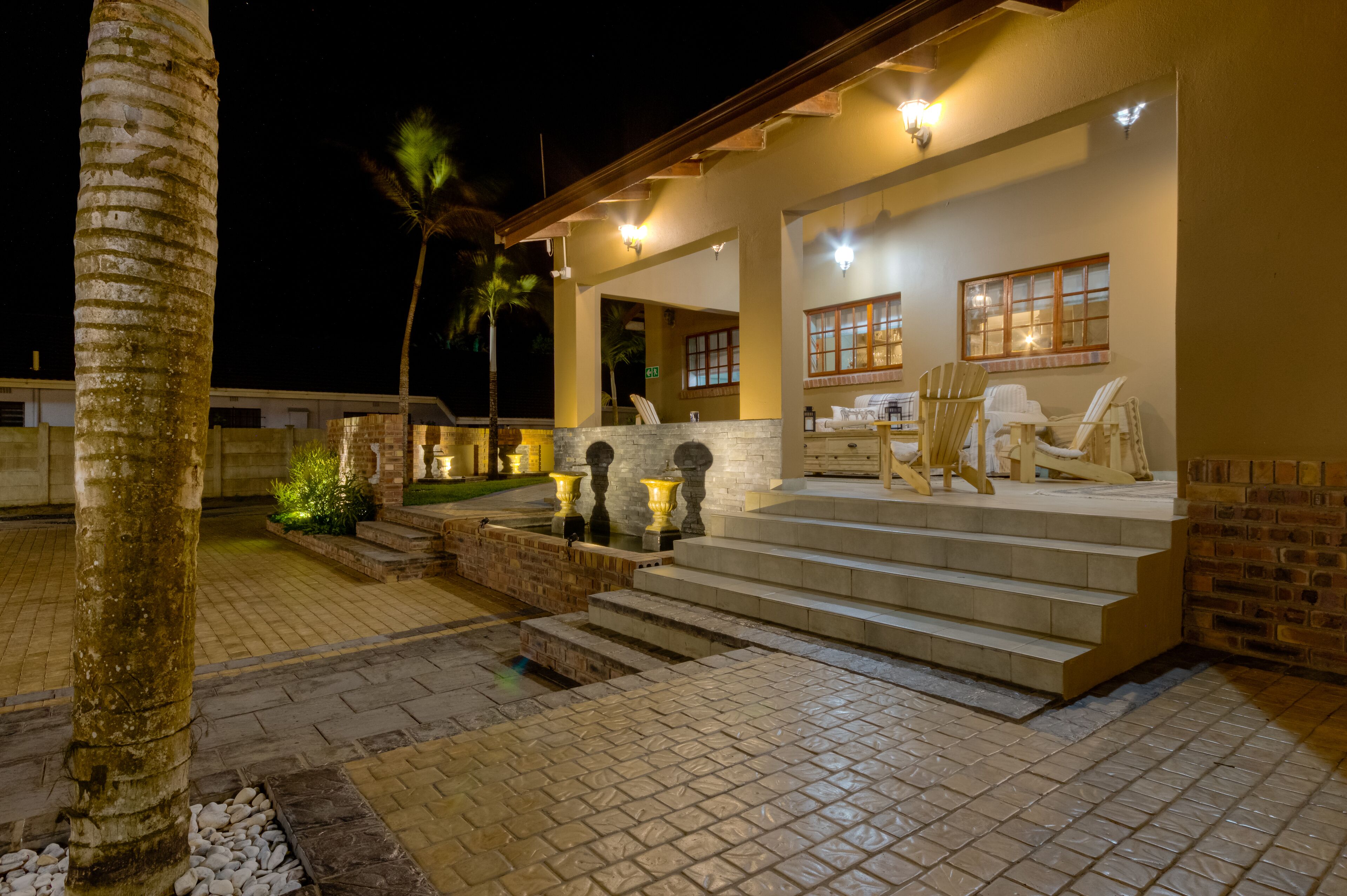 48-inch flat-screen TV with satellite channels, TV