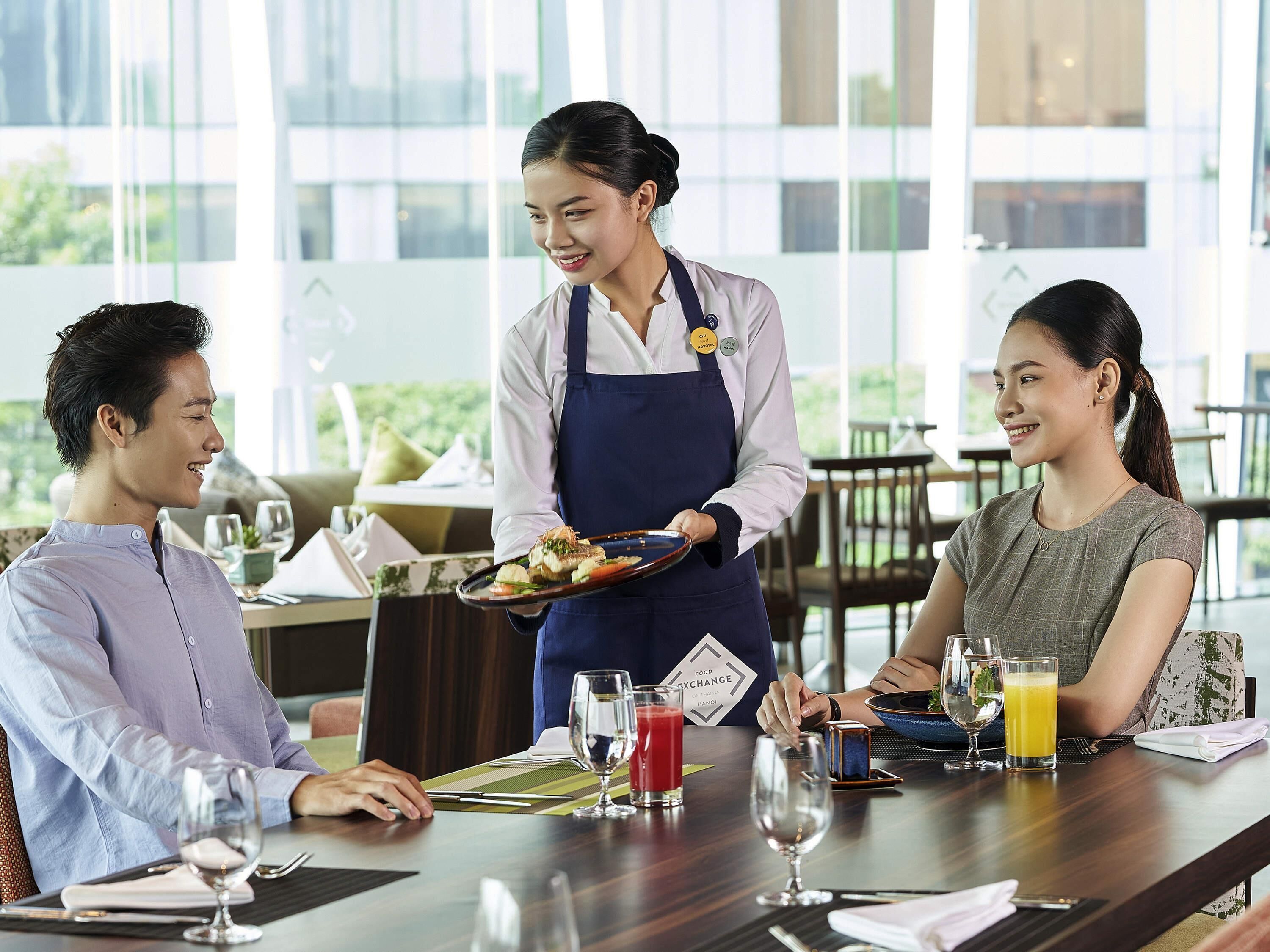 Khu vực dùng bữa sáng