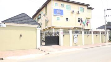 Fassade der Unterkunft