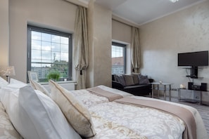 Appartement | Fer et planche à repasser, accès au Wi-Fi (inclus), literie fournie