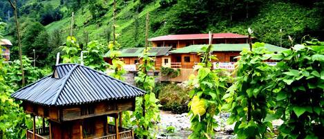 Fassade der Unterkunft