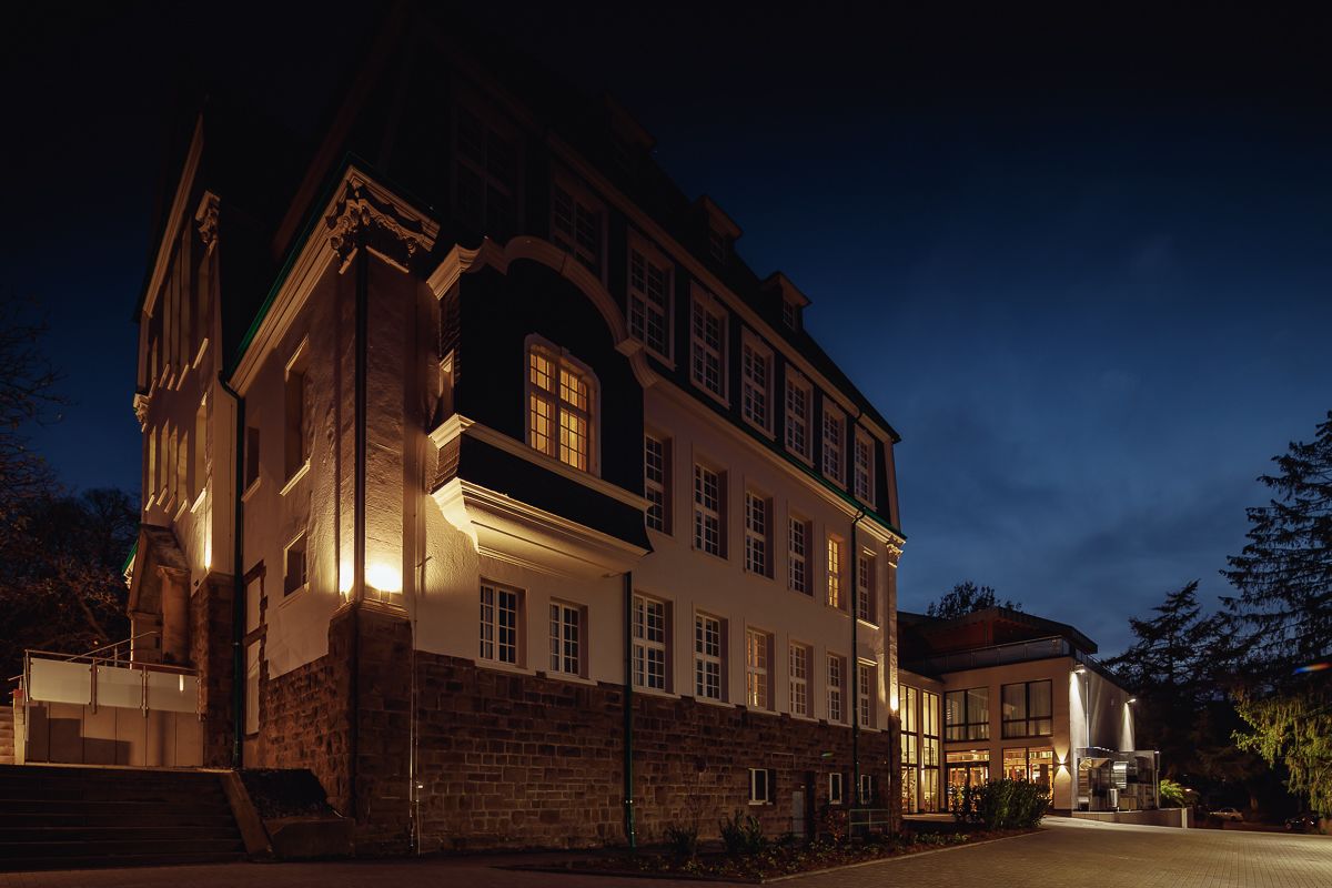 front of property – evening/night