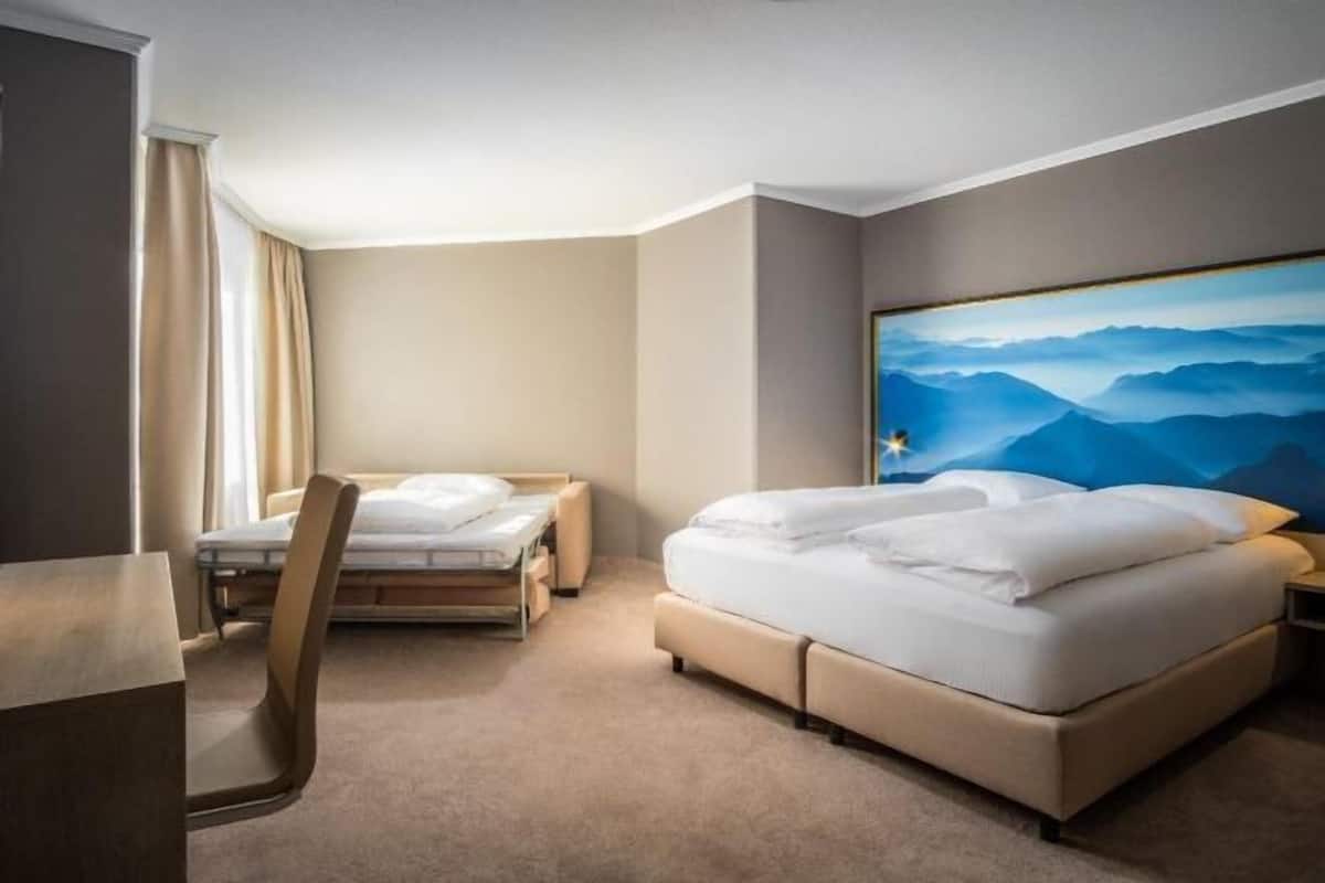 Sängtillbehör av högsta kvalitet, duntäcken, bäddmadrasser och minibar