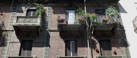 Fachada de la propiedad