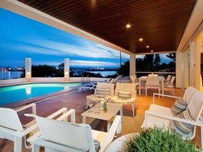 Outdoor pool - VILLA LANTANA - Class and style with incredible views over Mahon harbour (Mao)