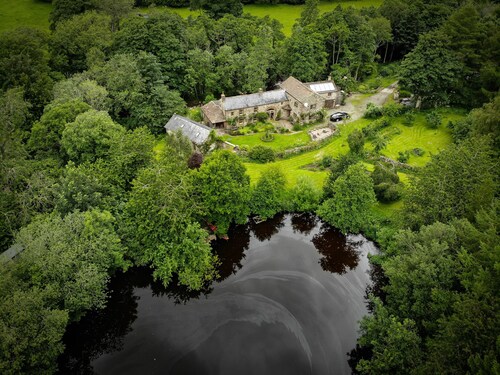 Ravenbridge Mill is magical, a 6-bedroom house in 21 acres of rural idyll