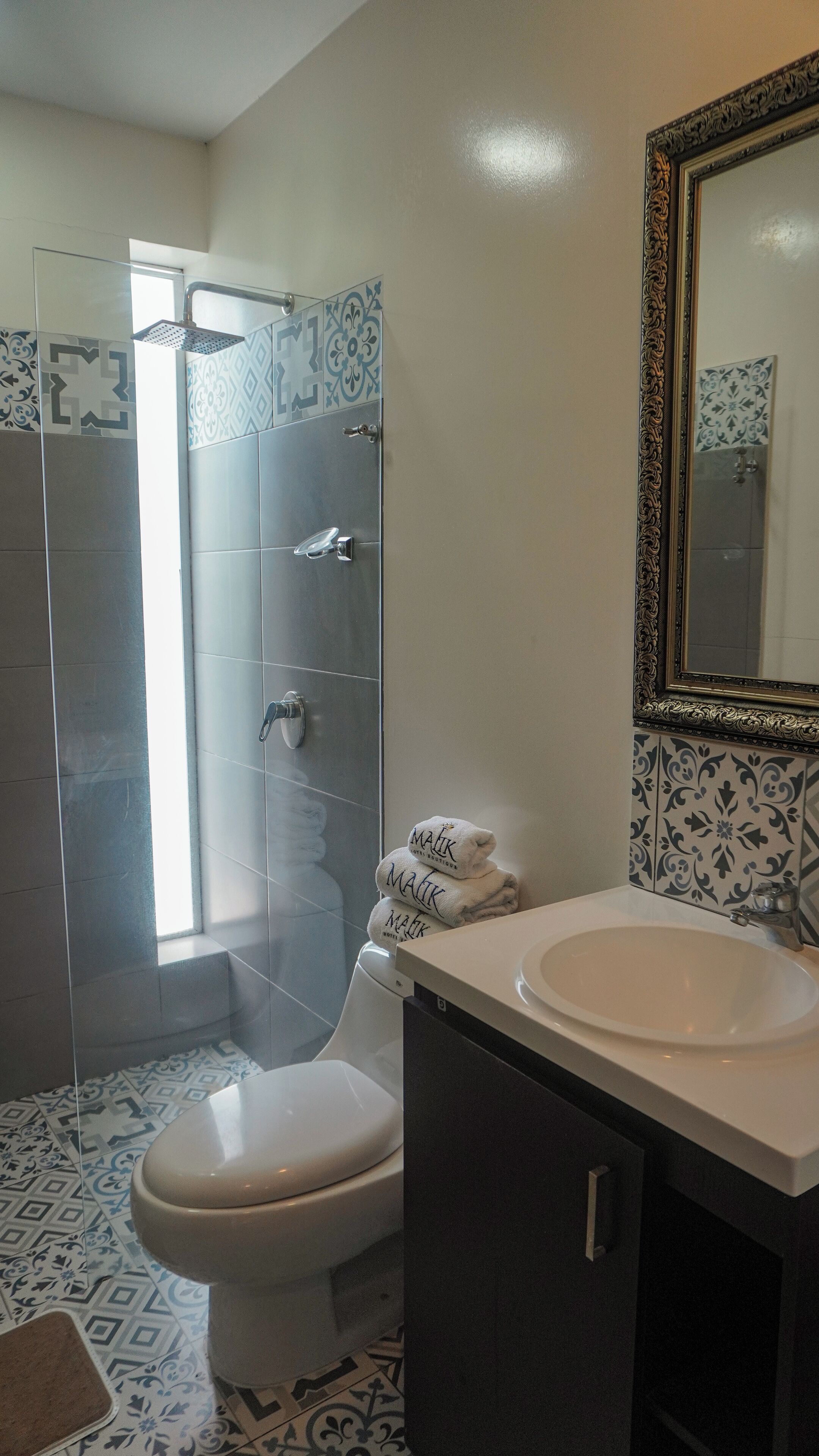 free toiletries, towels, soap, shampoo