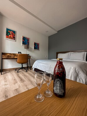 Superior Double Room, Balcony | In-room safe, desk, blackout curtains, free WiFi