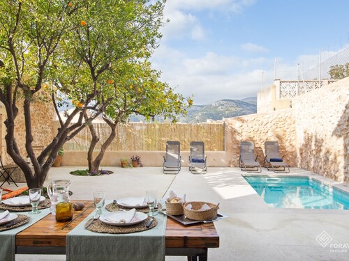 Cas Sovis - Preciosa casa de pueblo con piscina y terraza en Campanet