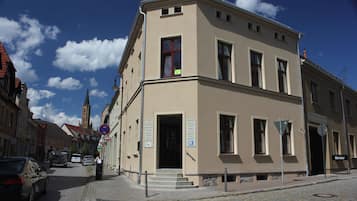Suite, eigenes Bad, Stadtblick (Dachsuite) | Außenbereich