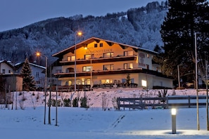 Blick von der Unterkunft